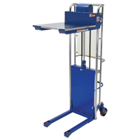 Hefti-Lift Load Stacker, Foot Pump Operated, 880 lbs. Capacity, 59" Max Lift Kelford