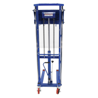 Hefti-Lift Load Stacker, Foot Pump Operated, 1500 lbs. Capacity, 63" Max Lift Kelford