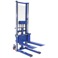 Hefti-Lift Load Stacker, Foot Pump Operated, 1500 lbs. Capacity, 63" Max Lift Kelford