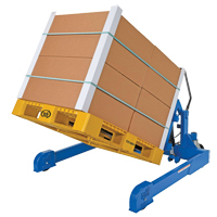 Basculeur ergonomique &agrave; chevauchement, Bascule 90°, Capacit&eacute;e 2000 lb, 72-13/16" lo x 57-1/4" la x 29-1/4" h Kelford