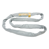 Polyester Round Sling, Grey, 4" W x 6' L, 32000 lbs. Vertical Load Kelford