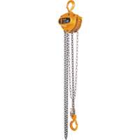 Kito Manual Chain Hoist, 15' Lift, 2000 lbs. (1 tons) Capacity, Steel Chain LW420 | Kelford