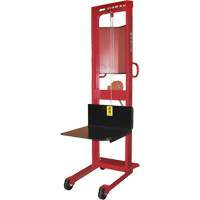 Winch Stacker, Hand Winch Operated, 1000 lbs. Capacity, 70" Max Lift LW437 | Kelford