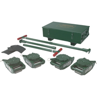 Machine Roller Kit, 15 tons Capacity Kelford
