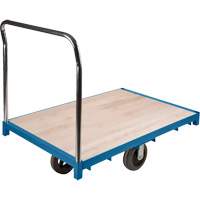 Heavy-Duty Platform Truck, 48" L x 24" W, 2000 lbs. Capacity, Rubber Casters Kelford