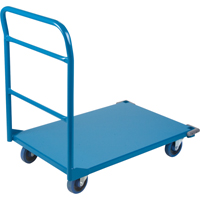 Chariots &agrave; tablettes/plateforme, Acier, 24" la x 36" p x 40" h, Capacit&eacute; de la plateforme 1300 lb Kelford