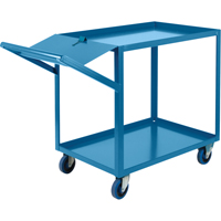 Chariots &agrave; cueillette, 36" h x 24" la x 64" p, 2 Tablettes, Capacit&eacute; 1200 lb Kelford