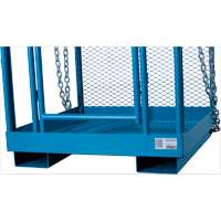 Nacelle &eacute;l&eacute;vatrice pour travail en hauteur, 48" x 48" x 72" h, Capacit&eacute; de 1000 lb, Acier Kelford