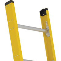 Single Section Straight Ladder - 6100 Series, 16', Fibreglass, 375 lbs., CSA Grade 1AA MF384 | Kelford