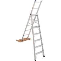 2700 Series Industrial Duty Multi-Way Ladders, 7', Aluminum, 250 lbs. Cap., ANSI 1, CSA 1 Kelford