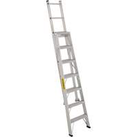 2700 Series Industrial Duty Multi-Way Ladders, 7', Aluminum, 250 lbs. Cap., ANSI 1, CSA 1 Kelford