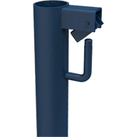 Accessoires pour &eacute;chafaudage - Poteau de garde-corps a/support, Poteau de garde-corps, 6" la x 56" h Kelford