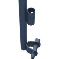 Accessoires pour &eacute;chafaudage - Poteau de garde-corps a/support, Poteau de garde-corps, 6" la x 56" h Kelford