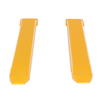 Fork Extensions, 48" L x 7-3/8" W, For Fork Width of 5" Kelford