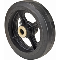 Rubber Wheels, 8" (203 mm) Dia. x 2" (51 mm) W, 600 lbs. (272 kg.) Capacity MH297 | Kelford