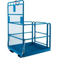 Nacelle &eacute;l&eacute;vatrice pour travail en hauteur, 48" x 48" x 72" h, Capacit&eacute; de 1000 lb, Acier Kelford