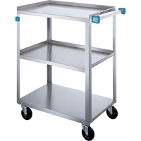 Shelf Cart, 3 Tiers, 18" W x 39" H x 31" D, 500 lbs. Capacity MI814 | Kelford
