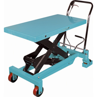 Heavy-Duty Hydraulic Scissor Lift Table, 40" L x 20-1/8" W, Steel, 2200 lbs. Capacity Kelford
