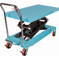Heavy-Duty Hydraulic Scissor Lift Table, 48" L x 24" W, Steel, 1545 lbs. Capacity Kelford