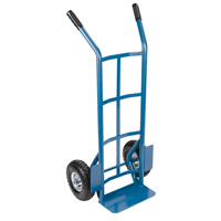 Heavy-Duty Hand Truck, Dual Handle, Steel, 46" Height, 800 lbs. Capacity Kelford