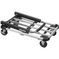 Foldable Platform Trucks, Aluminum, 300 lbs., 28" L x 16" W, 32" High Kelford