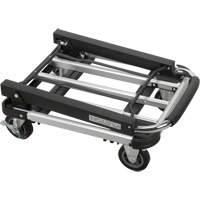 Foldable Platform Trucks, Aluminum, 300 lbs., 28" L x 16" W, 32" High Kelford