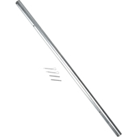 Trousse d'essieu de 18" pour diable en aluminium Kelford