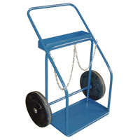 Chariots pour bouteilles de gaz, Roues Caoutchouc, Base de , 1000 lb Kelford