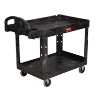 Heavy Duty Utility Cart - 4520-88, 2 Tiers, 25-1/4" x 39" x 44", 500 lbs. Capacity ML450 | Kelford