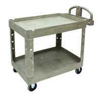 Heavy Duty Utility Cart - 4520-88, 2 Tiers, 25-1/4" x 39" x 44", 500 lbs. Capacity ML451 | Kelford