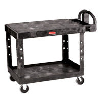 Flat Shelf Heavy Duty Utility Cart - 4525-00, 2 Tiers, 25-7/8" x 33-3/10" x 43-9/10", 500 lbs. Capacity ML458 | Kelford