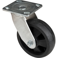 Hi-Temp Caster, Swivel, 6" (152.4 mm), Nylon, 880 lbs. (399 kg.) Kelford