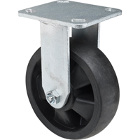 Hi-Temp Caster, Rigid, 6" (152.4 mm), Nylon, 880 lbs. (399 kg.) Kelford