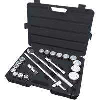 ISK-3421 SAE Socket Set, 21 Pcs, 3/4" Drive Size Kelford