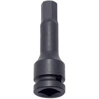 Jeu de douilles &agrave; chocs hexagonales SAE 1/2" PHB-1208 8 mcx Kelford