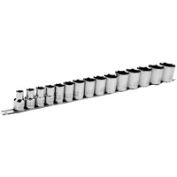 SS1215-6 6-Point SAE Socket Set, 15 Pcs, Impact, 1/2" Drive Size Kelford