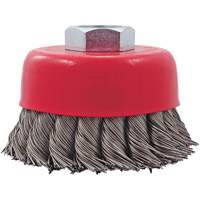 CK3201T Knotted Twist Wire Cup Brush, 3" Dia. x 5/8"-11 Arbor Kelford