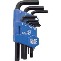 JHK-9M Short Arm Hex Key Set, 9 Pcs., Metric Kelford