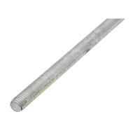 Tige filet&eacute;e, 1/4"-20, 36" lo, Galvanis&eacute;, Grade Calibre 2 Kelford