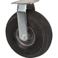 Roulettes de rechange pour chariots &agrave; plateforme robustes, Fixe, 10" (254 mm), Pneumatique, 400 lb (181 kg) Kelford