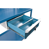 Mobile Service Cart, 2 Tiers, 24" W x 57" H x 40" D, 1200 lbs. Capacity Kelford