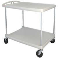 myCart Utility Cart, 2 Tiers, 26" x 36-7/8" x 36", 400 lbs. Capacity Kelford