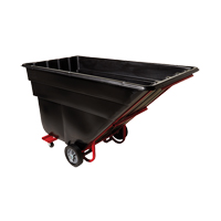 Tilt Truck, Polyethylene, 1-1/2 cu. yd., 1200 lbs. Load Capacity Kelford