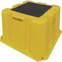 Escabeaux emboîtables industriels, 25" x 25" x Hauteur 14-3/4" Kelford
