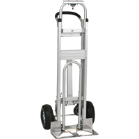 Three-Position Spartan III Convertible Hand Truck, Aluminum, 750 lbs. Capacity Kelford