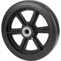 Mold-On Rubber Wheels, 12" (304.8 mm) Dia. x 2.5" (63.5 mm) W, 1200 lbs. (544 kg.) Capacity MN693 | Kelford