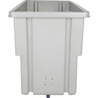 Tilt Truck, Polyethylene, 0.625 cu. yd., 500 lbs. Load Capacity Kelford