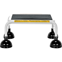 &eacute;chelles Stop-Step, 1 marches, Largeur de la marche 16", Hauteur de la plateforme 9-9/16", Acier Kelford