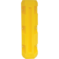 Slim Column Protector, 3" x 3" Inside Opening, 12" L x 12" W x 42" H, Yellow MO036 | Kelford