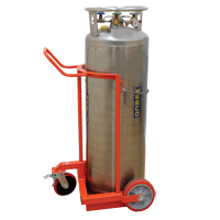 Grand chariot LCC pour bouteille de gaz liquide, Roues Polyuréthane, Base de 20" la x 20" p, 1000 lb MO346 | Kelford